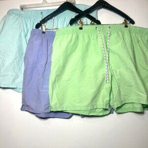 Roundtree and Yorke Men's Swimwear Swimming Trunks Bundle Sz 4XB